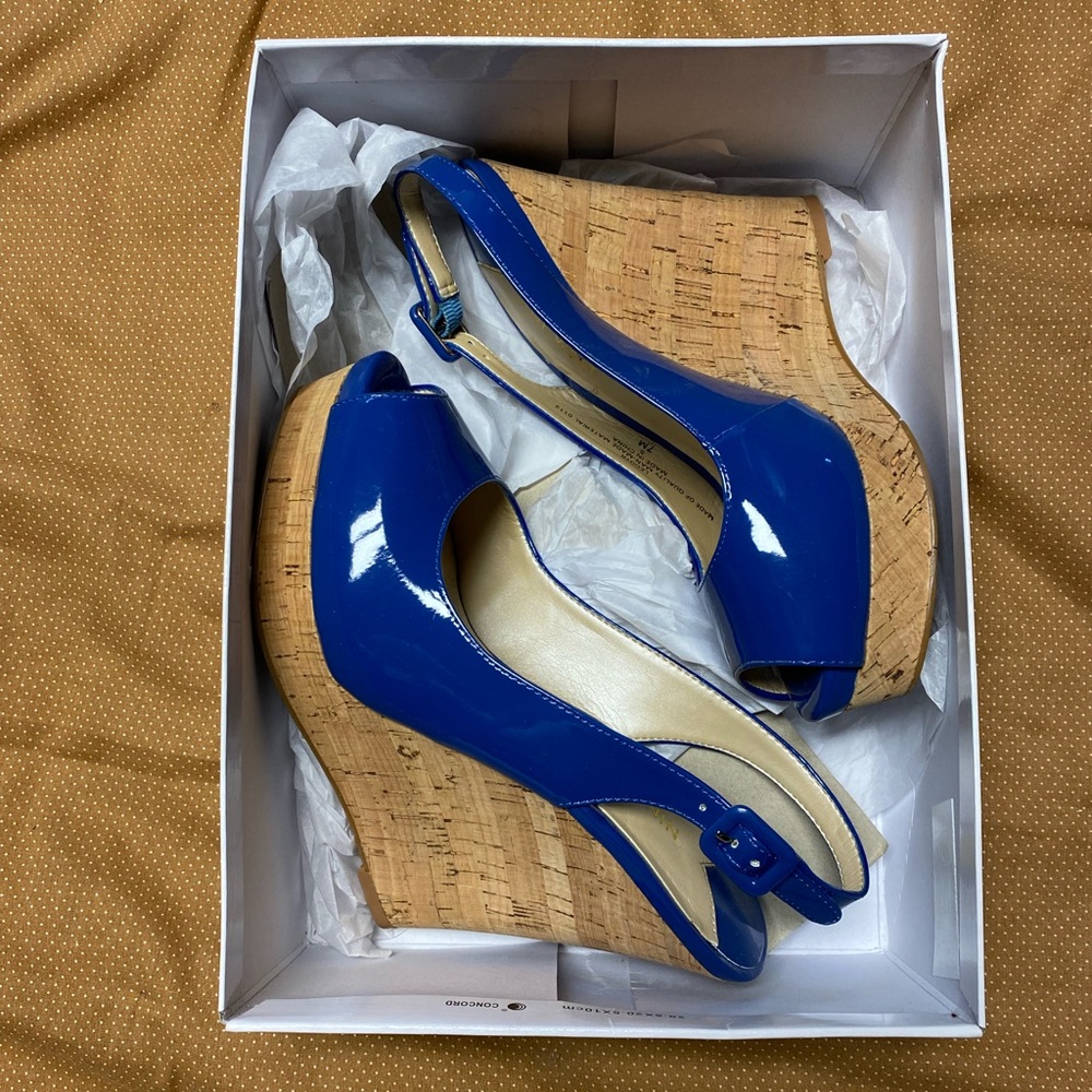 Blue Nine West size 7